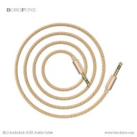  Audio adapter 3,5mm to 3,5mm Borofone BL3 gold 